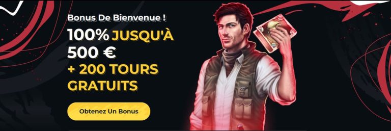Boomerang Casino bonus bienvenue