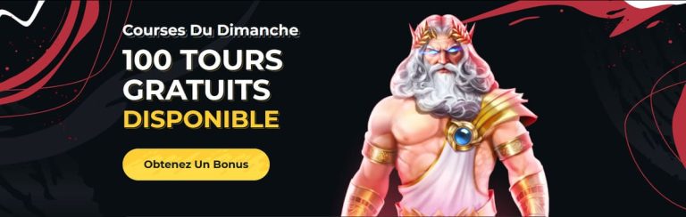 Boomerang Casino bonus dimanche