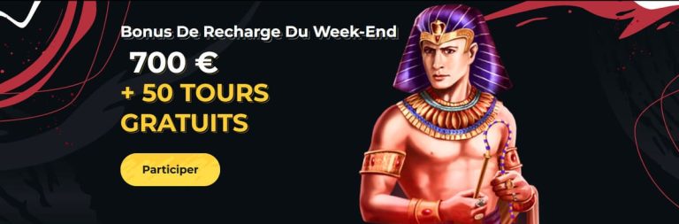 Boomerang Casino bonus weekend