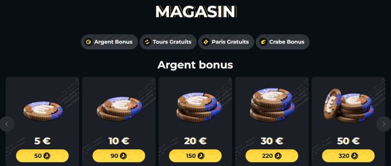 Boomerang Casino boutique