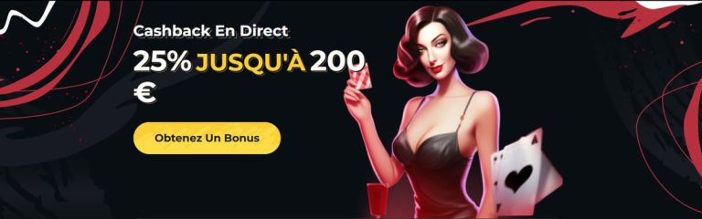 Boomerang Casino cashback live